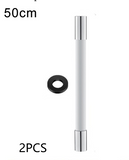 Faucet Extension Extender, Bathroom 360-degree Rotation Adjust Free Bending Faucet Splash-proof Universal Extension Tube