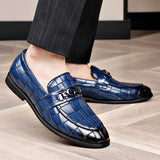 Men's Horse Buckle, British Style Business Casual Leather Shoes