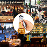 Creative Fish Handle Metal Beer Bottle Opener, Bar Accessories Tools, Beer Openors, Gift Ideas, Kitchen Gadgets