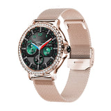 Bluetooth Calling, Women's Diamond Smart Watch