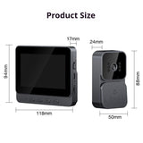 Smart Punch-free Household Wireless Camera, Visual Door