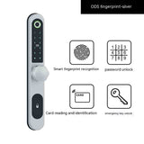 Electronic Fingerprint Lock with Password & Card Sensor