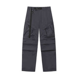 Straight Cargo, Men's Multi-pocket Paratrooper Pants