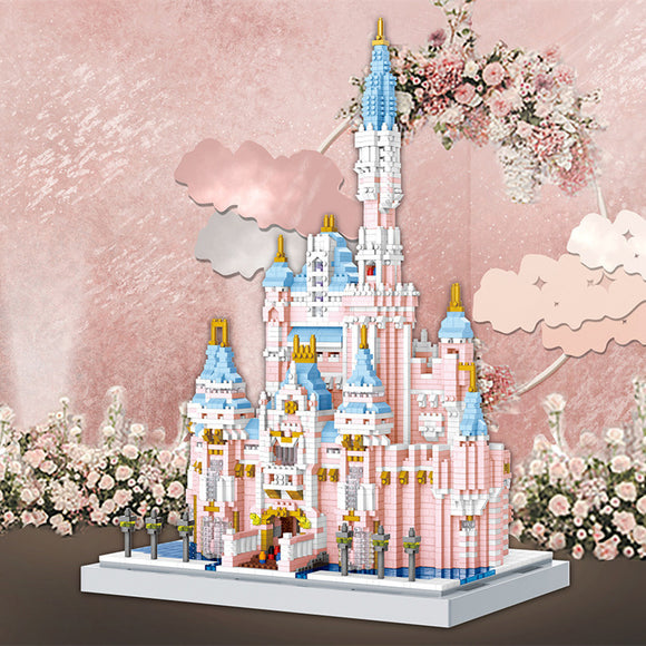 Miniature Diamond Particle Assembled Building Blocks