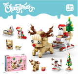 Christmas Gift Building Block Assembly Toy Set for Kids