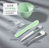 5 Pcs Face Set for Mask Mixing Bowl, Girls' Facial Skin Care Tools Kit, Women's Beauty Supplies Makeup Skin Care