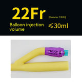 Disposable Latex Catheter Double-cavity Elderly Drainage Tube
