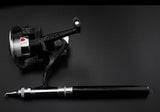 Pen Pole Suit, Mini Spinning Wheel Fishing Rod, Telescopic Short Fishing Set