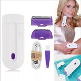 Portable Electric Facial Hair Remover for Women – Rechargeable Precision Trimmer