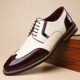 Men’s Premium Pointed Toe Leather Shoes – Breathable & Comfortable Formal Style