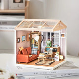 Robotime Rolife Super Creator Daily Plastic DIY Miniature House Cafe Energy Supply Store Building Block Sets