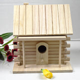 Wooden Birdhouse Bird Cage, Peony Budgerigar Breeding Box