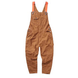 Men's Fashion, Straight Cargo Suspender Jumpsuit