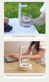 Premium Electric Water Bottle Pump Dispenser – Portable Desktop Drinking Solution