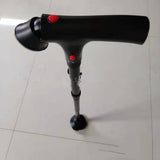 Elderly Alarm Crutches, Four-legged Folding Retractable Cane