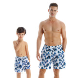 Premium Quality Parent Children Swimwear, Quick Drying Beach Pants