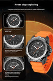 Outdoor Sports, Waterproof, Solar Rechargeable Watch, Eco-Drive, Luminous, Long Endurance, Swimming, Speed-measuring Device