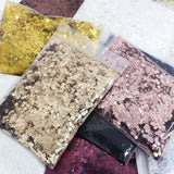 Korean Big Sequins, Nail Shimmering Crystals