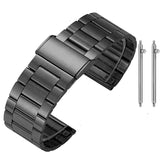 Three Beads Solid Metal Stainless Steel Strap