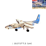 Wooden 3D Puzzle Model