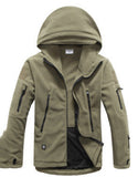 Men's Military Winter Thermal Fleece Tactical Jacket for Outdoors