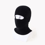 Winter Thermal Knitting Integrated Masked Headgear