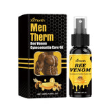 Men’s Chest Firming Oil – Bee Venom Gynecomastia Care