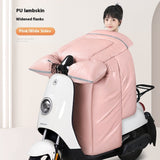 Rain-proof, Fleece-lined Thickened Waterproof Winter Windshield