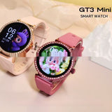 Luxury Diamond Smartwatch HD Display – Stylish Fashion Watch for Women