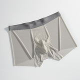 Seamless Ice Silk Flying Thin Boxers, Men's Underwear (Pack of 2)