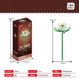 Building Block Flower Small Particle Assembly Toy
