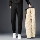 Men’s Winter Padded Trousers with Soft Fleece Lining