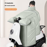 Rain-proof, Fleece-lined Thickened Waterproof Winter Windshield