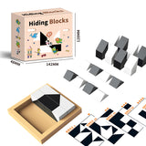 Puzzle Hidden Building Blocks Ability Toys