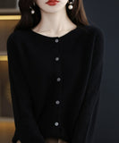 Plus Size Cardigan or Coat, Loose Round Neck Sweater