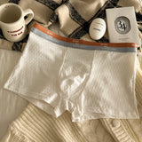 Boys' Antibacterial Four Corner Shorts, Pure Cotton Crotch for Breathability