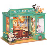 DIY Cabin Jigsaw Puzzle, 3D Three-dimensional Wooden Model House