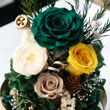 Valentine's Day Preserved Fake Flower, Heart-shaped Birthday Gift