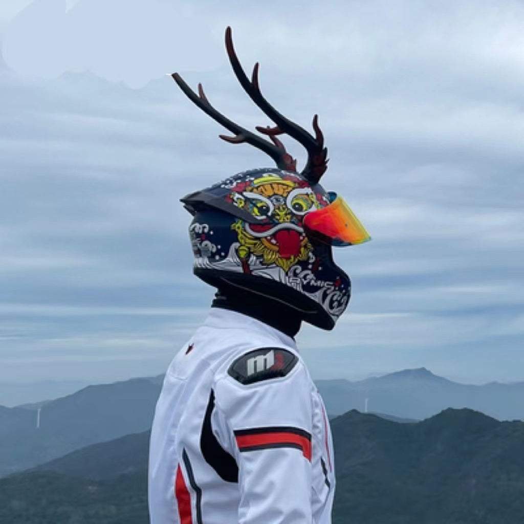 Dragon Horns for Helmet, Scooter Motorcycle Decoration – Sociable Weaver  Nest