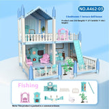 Girls' Playing House, DIY Assembled Princess House, Villa Toys