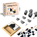 Puzzle Hidden Building Blocks Ability Toys