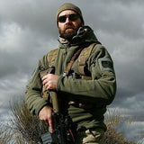 Military Tactical Hooded Jacket for Men – Warm Hiking Wear