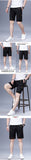 Casual and Versatile Thin Print Beach Pants