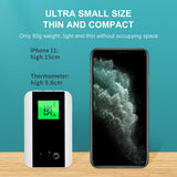 AI Intelligent Voice Doorbell with Broadcast Function and Built-in Thermometer