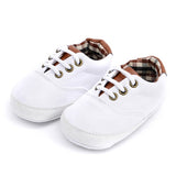 Solid Color Casual Lace, Soft Bottom Baby Canvas, Toddler Shoes