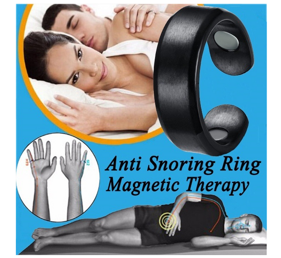 Acupressure Anti Snore Ring, Treatment Reflexology, Anti Snoring Apnea Sleeping Aid Device, Body Care Tool