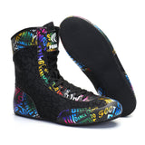Mixed Combat Training, Wrestling, Soft Sole, High Top, Fitness, Lifting Shoes