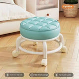 Universal-wheel Household Acrylic Caster, Portable Seating Stool