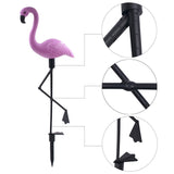 Flamingo Lawn Solar Lamp, Garden Waterproof Yard Lights