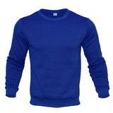 Men’s Warm Fleece-lined Crew Neck Knitwear